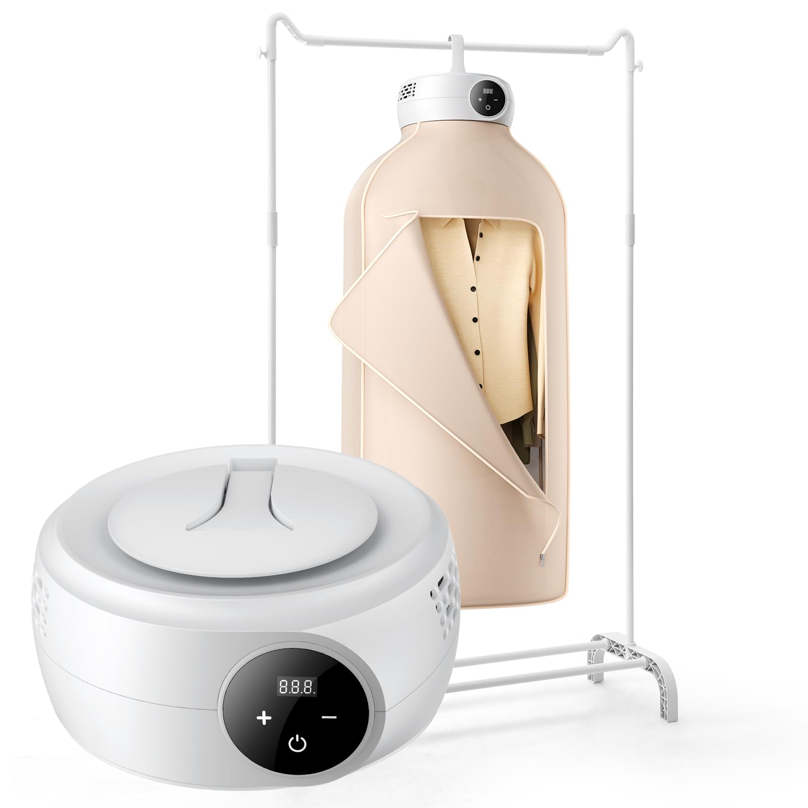 Foto 2 pulgar | Secadora De Ropa Vevor Portátil Con Bolsa De Secado De 600 W Y 7,5 Kg, Color Beige - Venta Internacional.