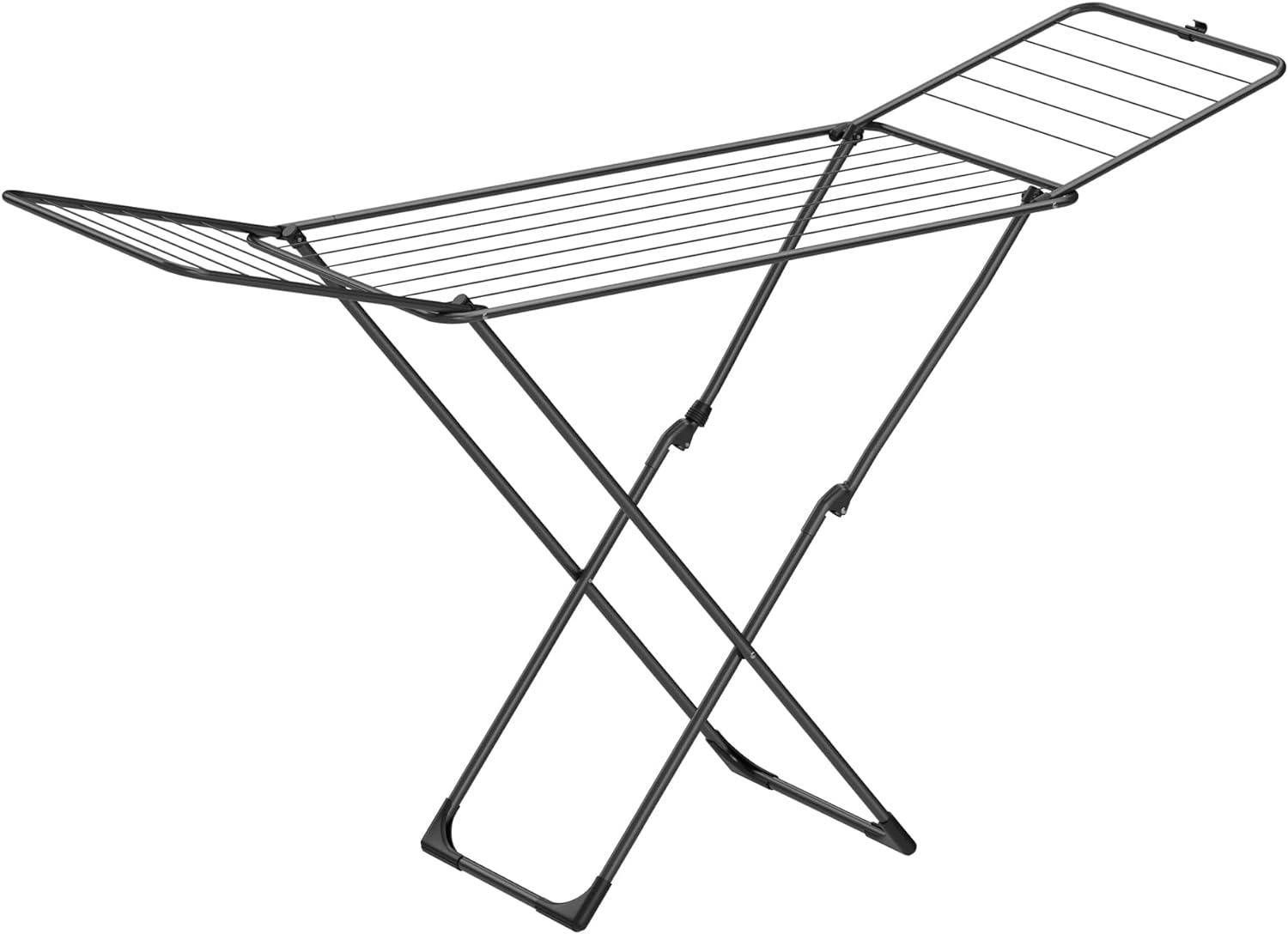 Foto 1 | Tendedero De Ropa Songmics De Metal Plegable Con Alas, Negro