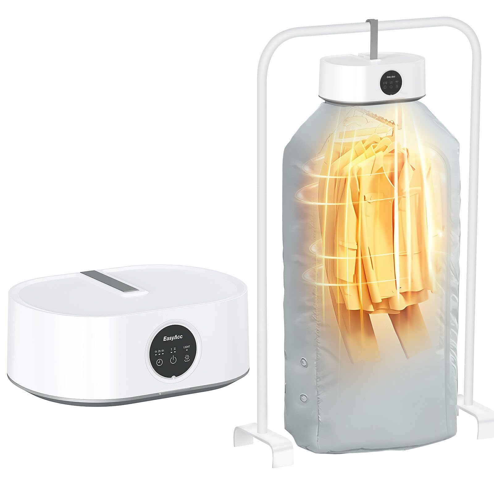 Foto 2 pulgar | Secadora De Ropa Easyacc Mejorada, 20 Minutos, 2 Horas, 600 W, 110 V - Venta Internacional.