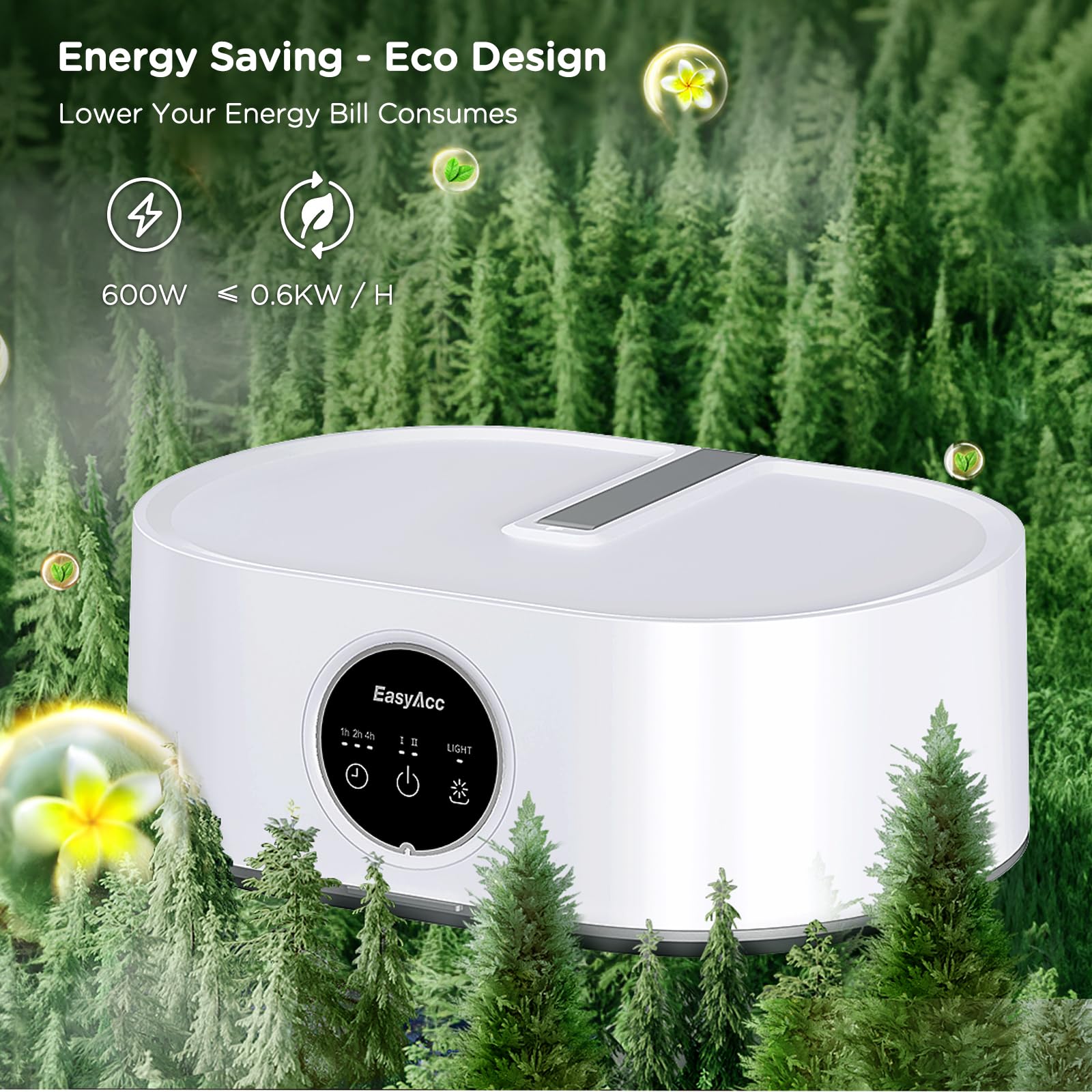 Foto 5 | Secadora De Ropa Easyacc Mejorada, 20 Minutos, 2 Horas, 600 W, 110 V - Venta Internacional.