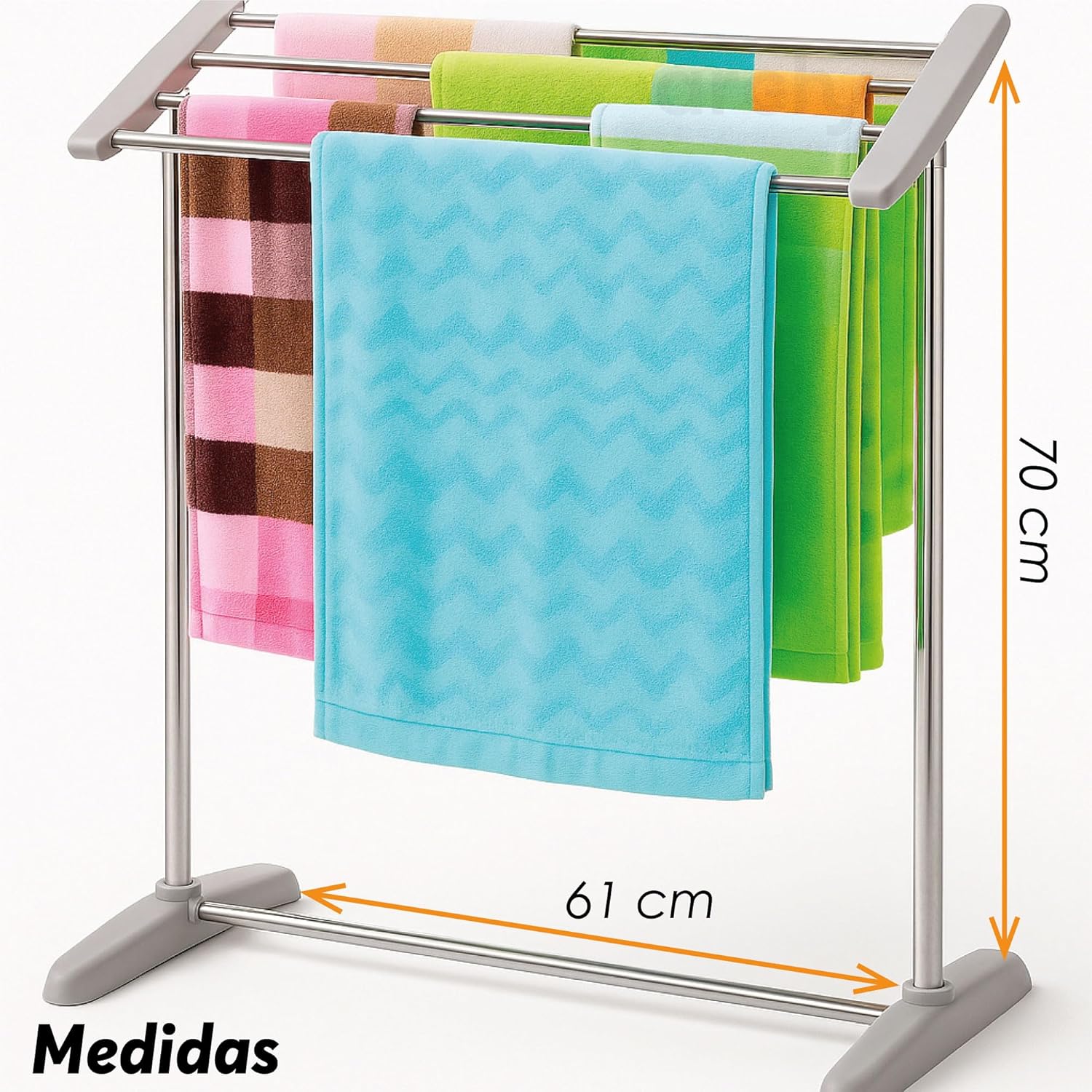 Foto 5 | Tendedero Para Ropa Archy Acero Secador Portatil Y Colgador Para Secar En Exteriores E Interiores Perchero Organizador