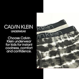 Foto 3 | Calvin Klein Calvin Klein Calzoncillos Tipo Bóxer Para Niños, Paquete Económico, Paquete De 4 - Venta Internacional.
