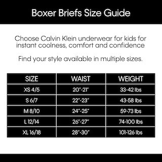 Foto 6 | Calvin Klein Calvin Klein Calzoncillos Tipo Bóxer Para Niños, Paquete Económico, Paquete De 4 - Venta Internacional.