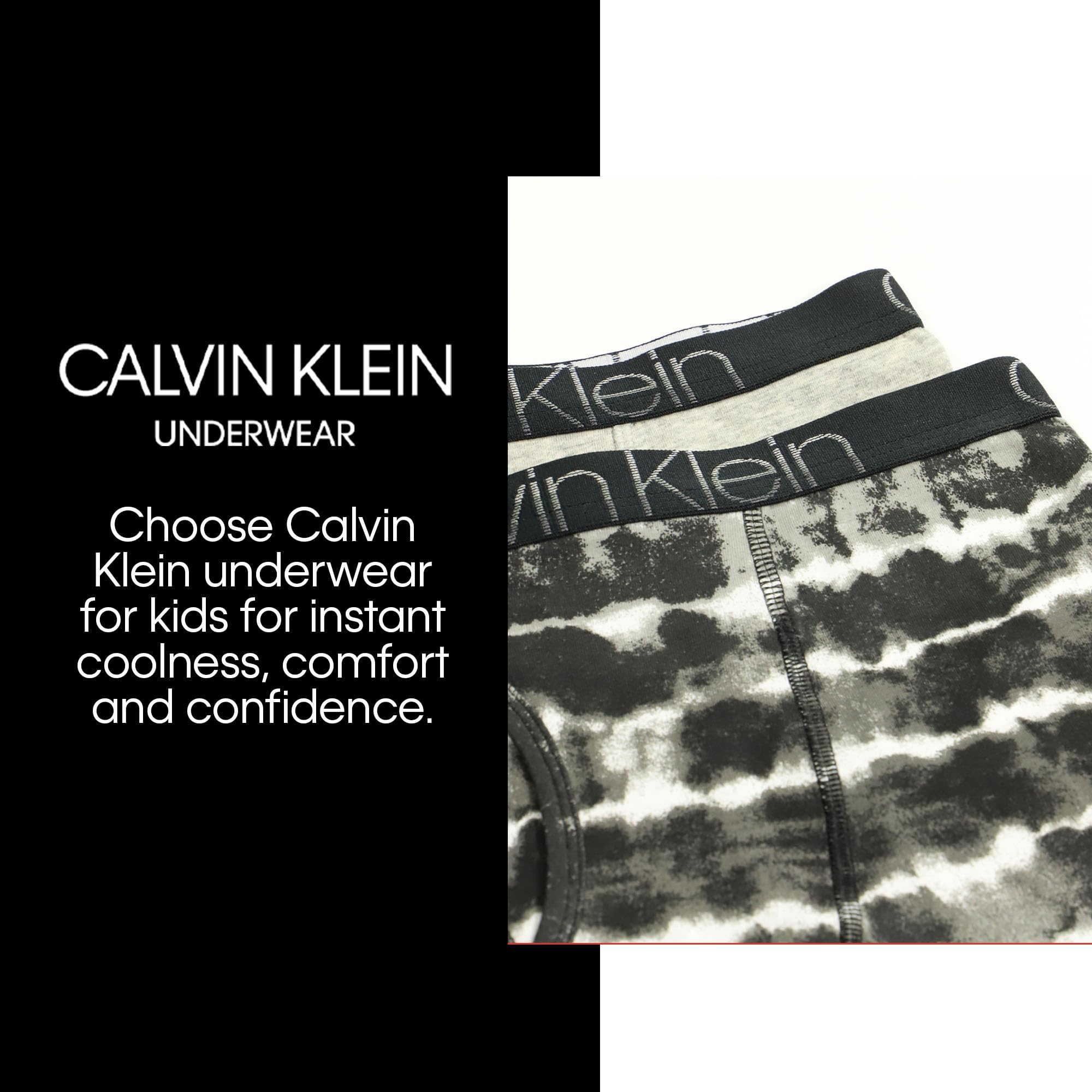 Foto 3 | Calvin Klein Calzoncillos Bóxer Para Niños, Paquete De 4 Unidades, Talla Xs - Venta Internacional.