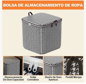 Foto 5 | Bolsa de Almacenamiento Arizona 3 Piezas