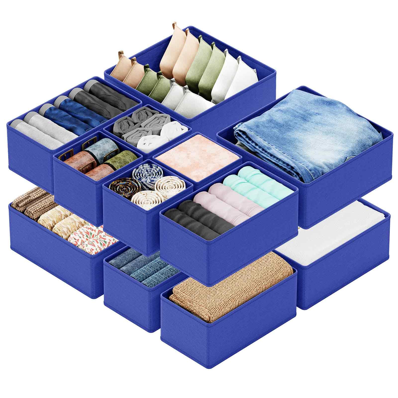 Foto 2 pulgar | Organizador De Cajones Spaceaid Para Ropa, Paquete De 12 (azul) - Venta Internacional.