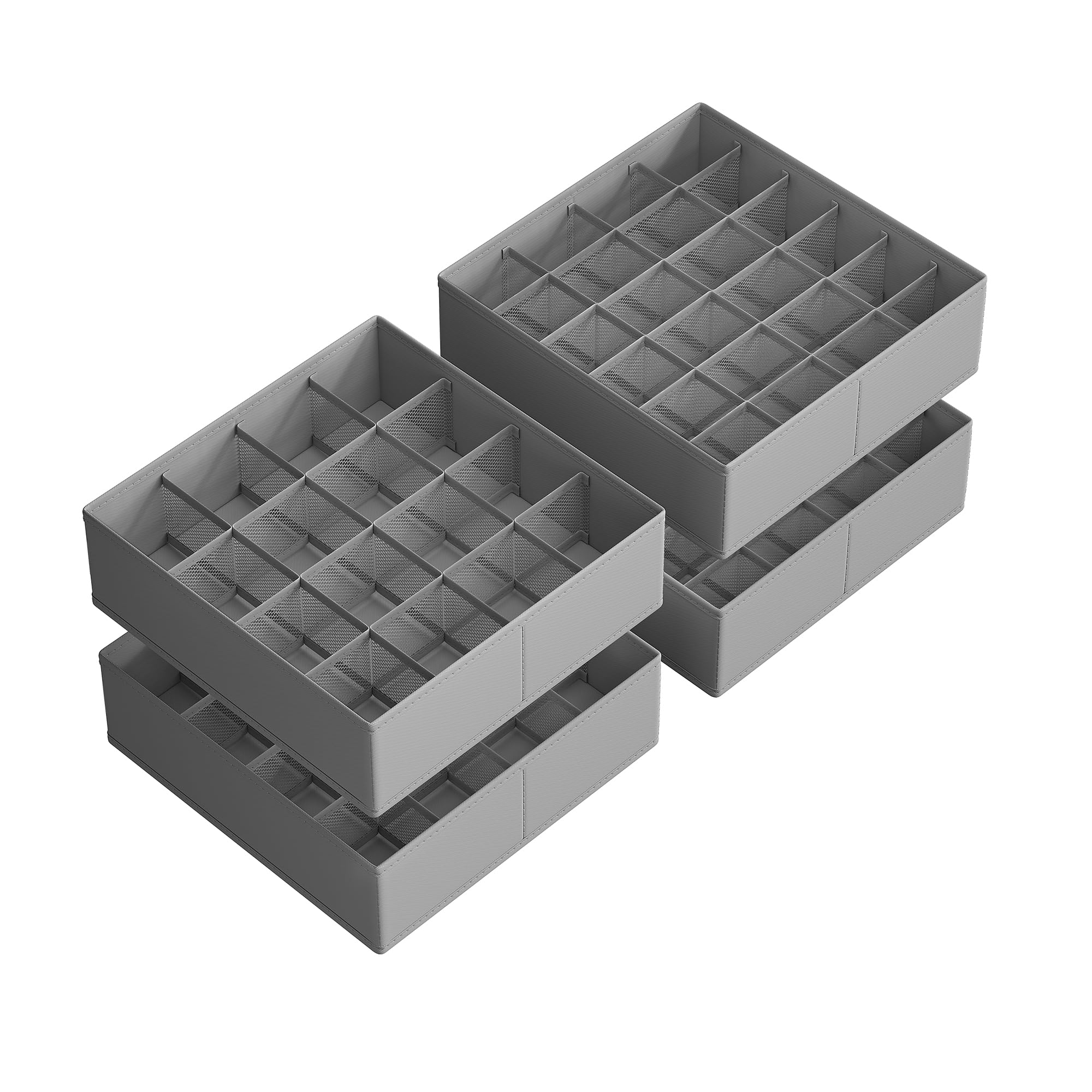 Foto 1 | Organizadores De Cajones Songmics Para Ropa Interior, 80 Celdas, 30 X 30 X 10 Cm - Venta Internacional.