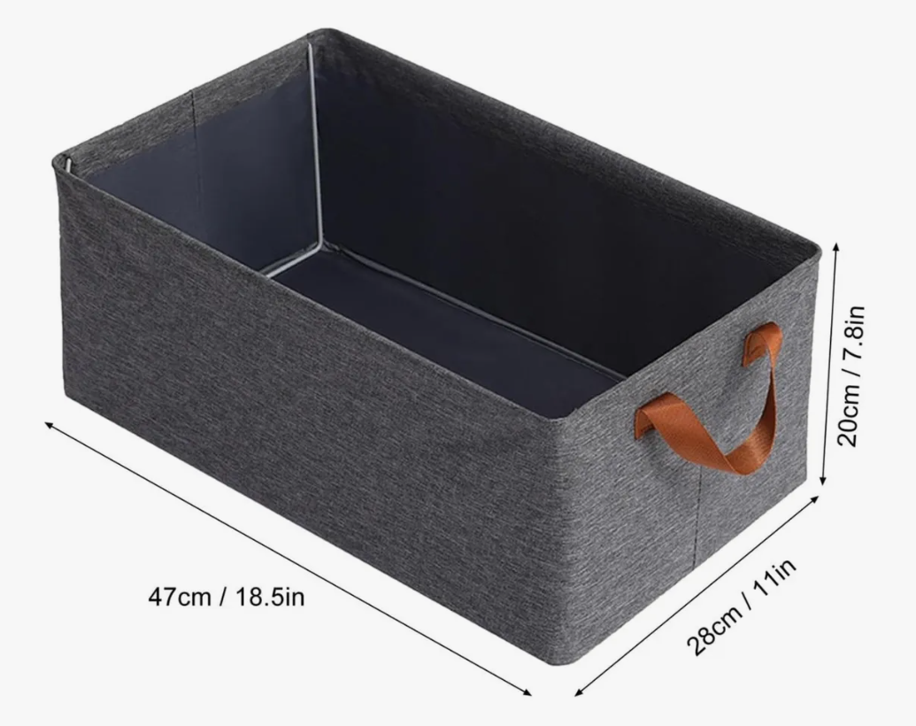 Foto 3 pulgar | 2 Cajas Organizador Plegable Armazón Metálico Hogar, Ropa