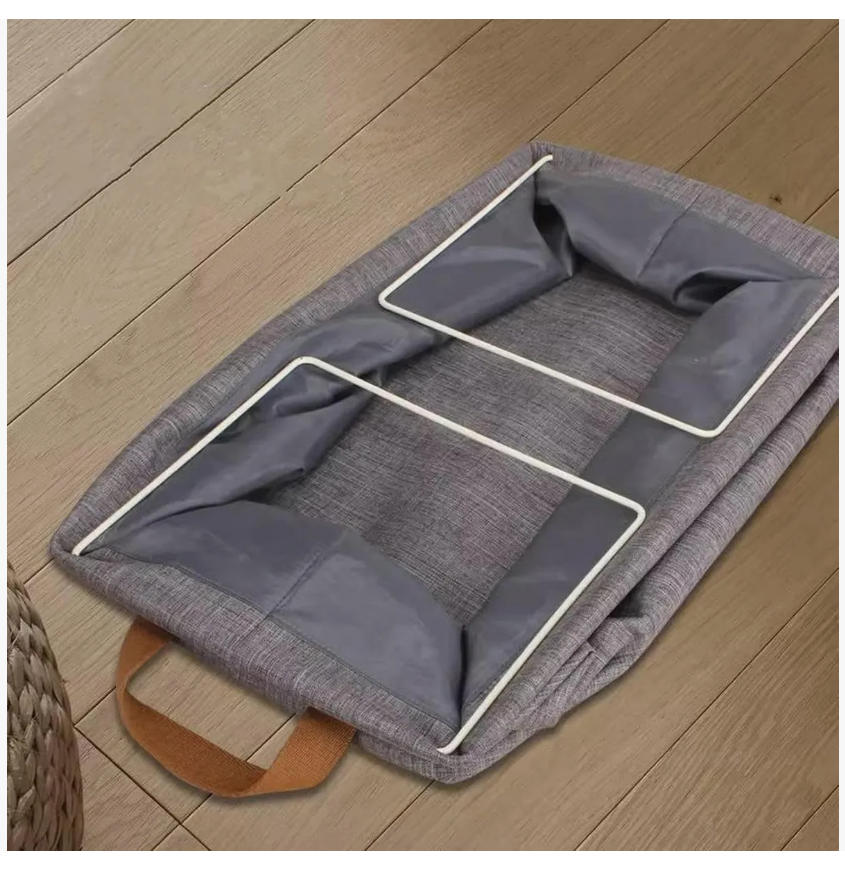 Foto 6 pulgar | 2 Cajas Organizador Plegable Armazón Metálico Hogar, Ropa