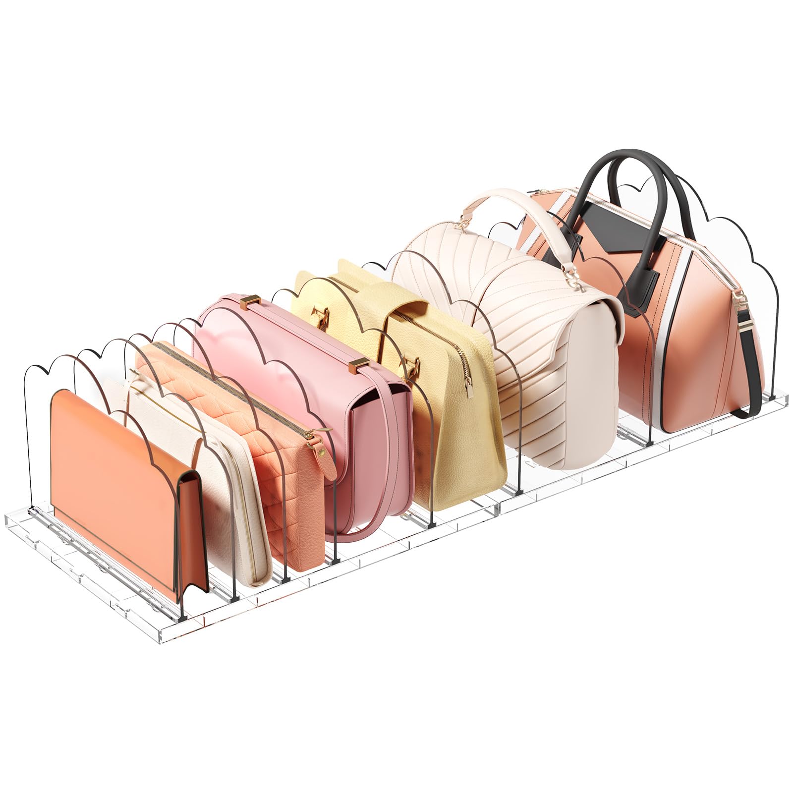 Organizador De Monederos De Plástico Lifewit Para Armario Con Estante Ajustable - Venta Internacional.