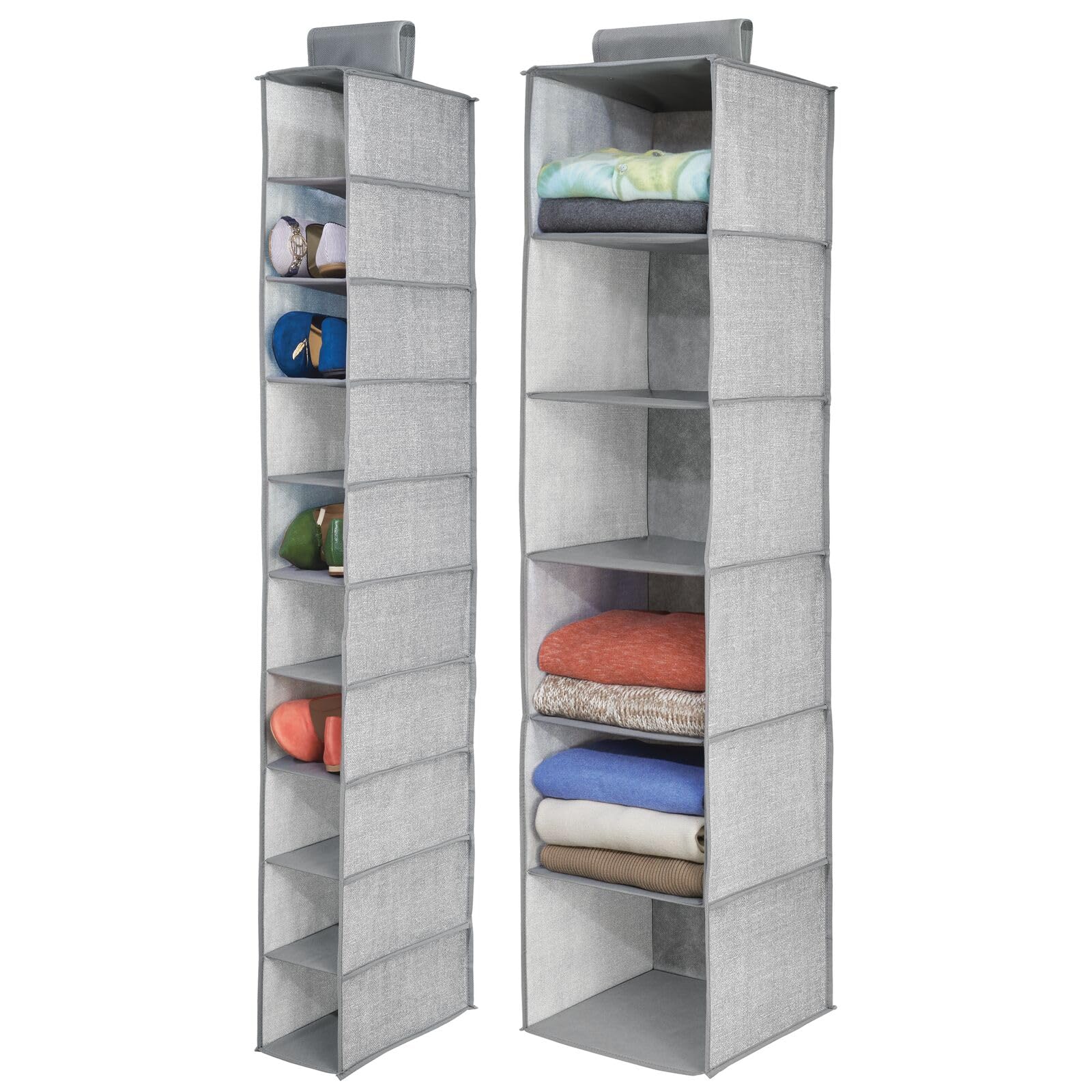 Foto 2 pulgar | Organizadores De Armario  Diseño Mdesign  Para Suéteres Con 6 Estantes Y Zapatos Con 10 Estantes - Venta Internacional.