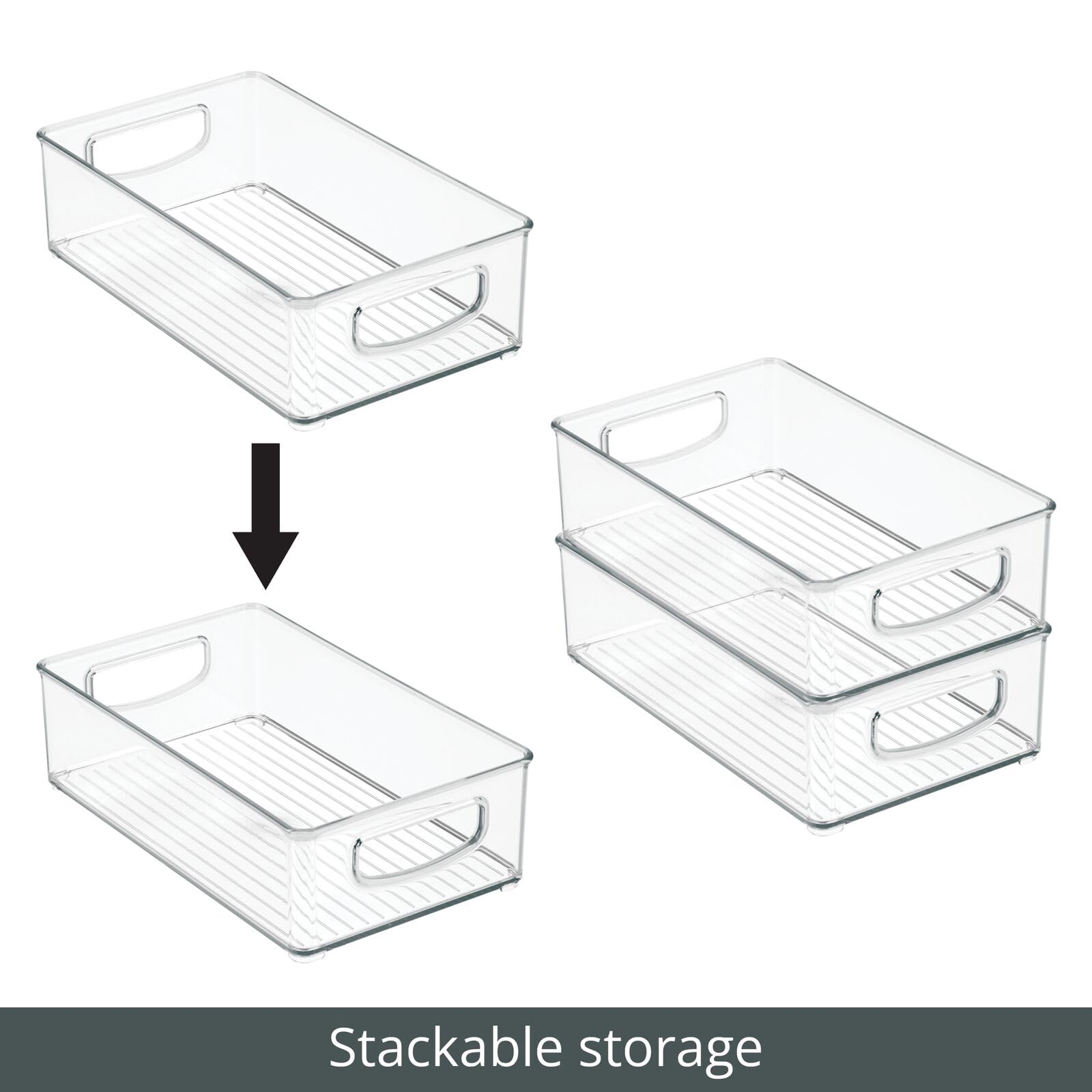 Foto 5 | Papelera Organizadora De Almacenamiento Mdesign Ligne Collection - Venta Internacional.