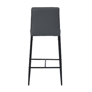 Foto 4 | Bancos Homemake Ann Barstool Grises 2 Piezas