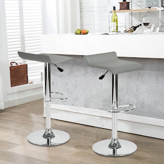 Foto 5 | Juego De 2 Bancos Con Respaldo Homemake Flanagan Gris