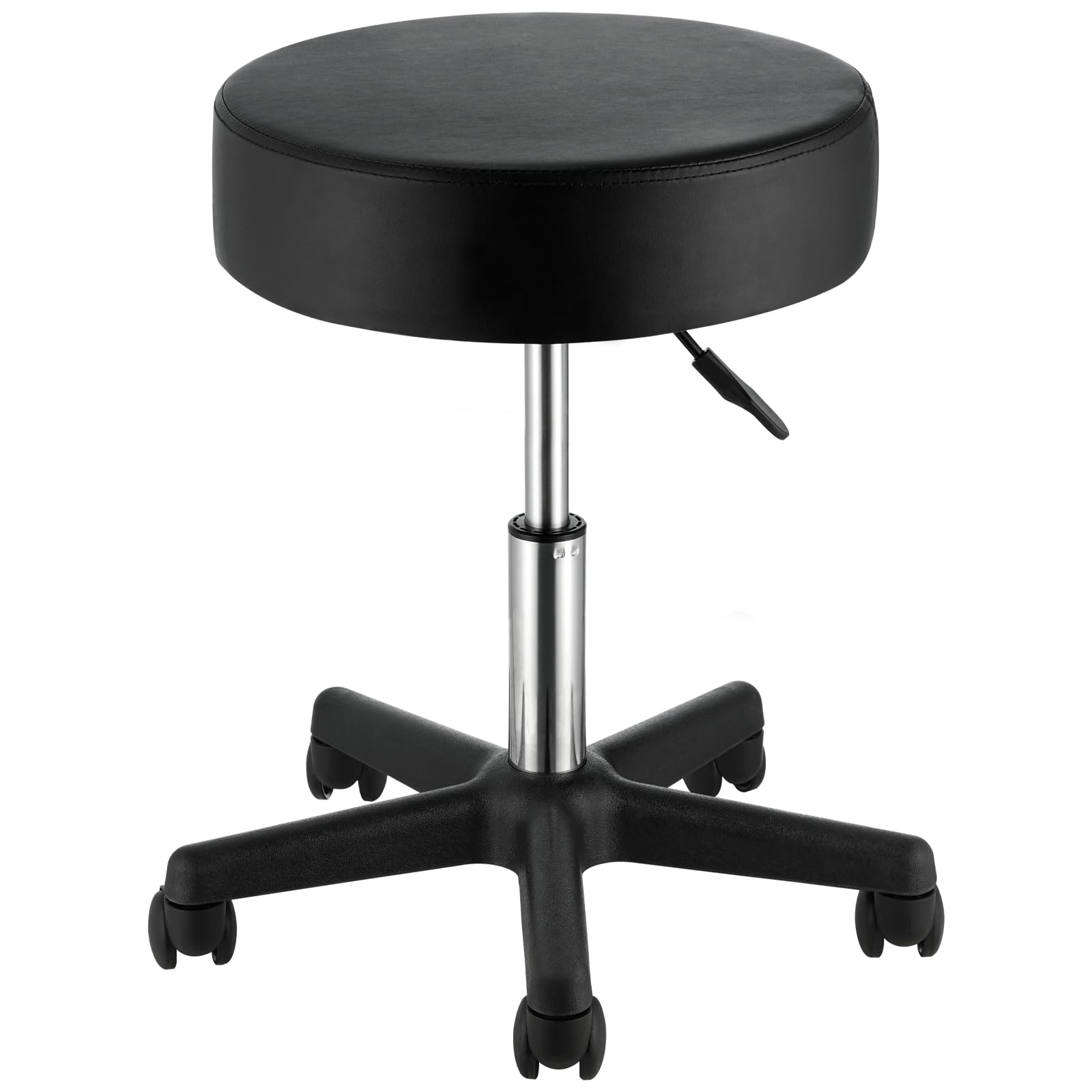 Foto 2 pulgar | Taburete Rodante Vevor, Altura Regulable, 400 Kg De Capacidad, Color Negro - Venta Internacional.