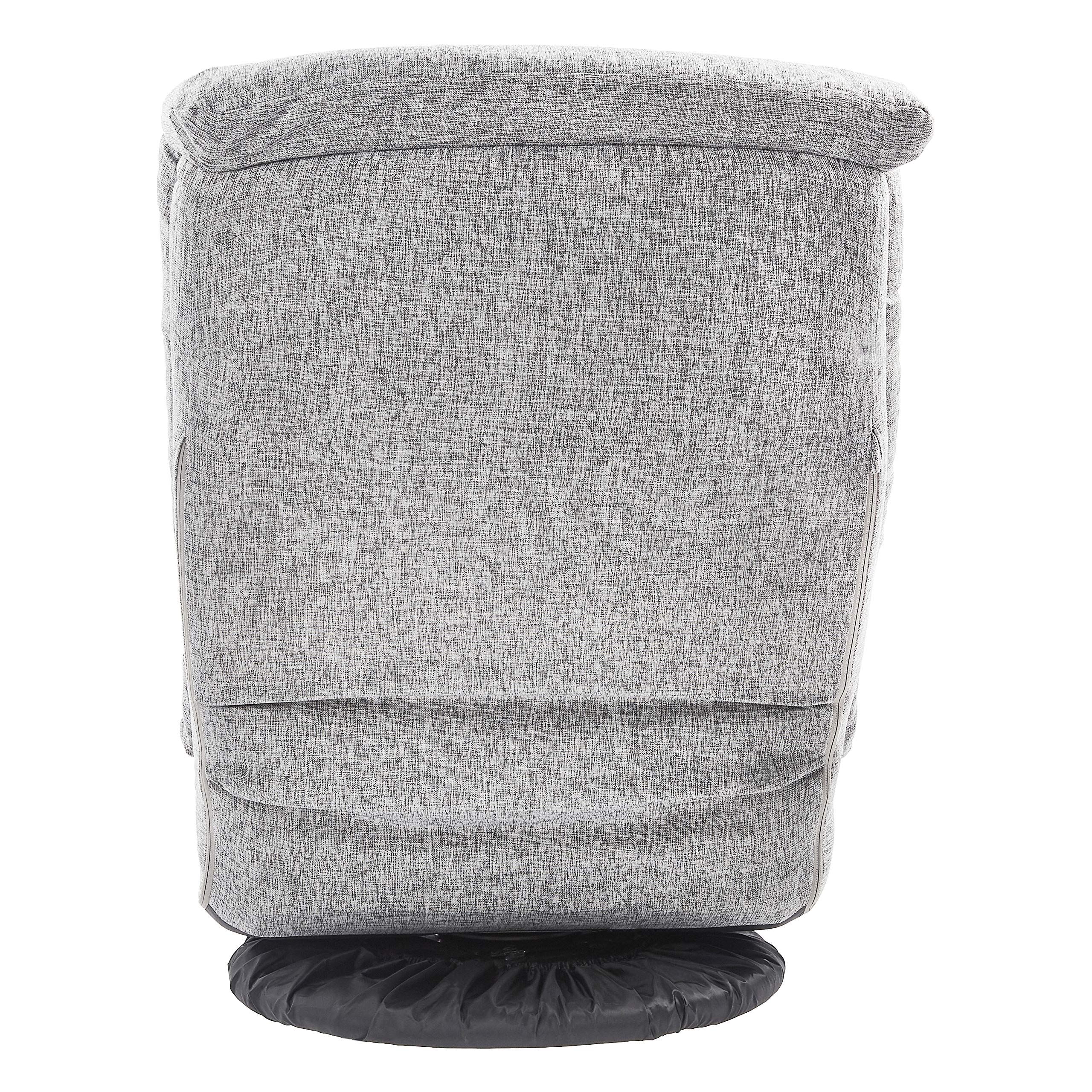 Foto 3 | Sillón Giratorio De Espuma Amazon Basics, Ajustable, Gris - Venta Internacional.