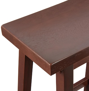 Foto 3 | Taburete Amazon Basics De Madera Maciza Con Asiento De 29 Pulgadas, Paquete De 2 - Venta Internacional.
