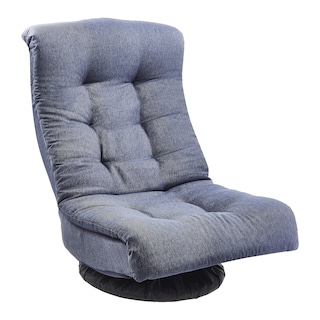 Foto 1 | Sillón Amazon Basics Giratorio De Espuma Con Reposacabezas, Color Azul - Venta Internacional.