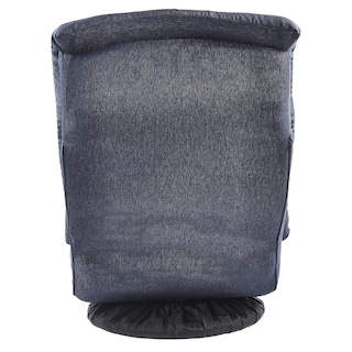 Foto 3 | Sillón Amazon Basics Giratorio De Espuma Con Reposacabezas, Color Azul - Venta Internacional.