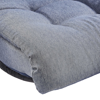 Foto 4 | Sillón Amazon Basics Giratorio De Espuma Con Reposacabezas, Color Azul - Venta Internacional.