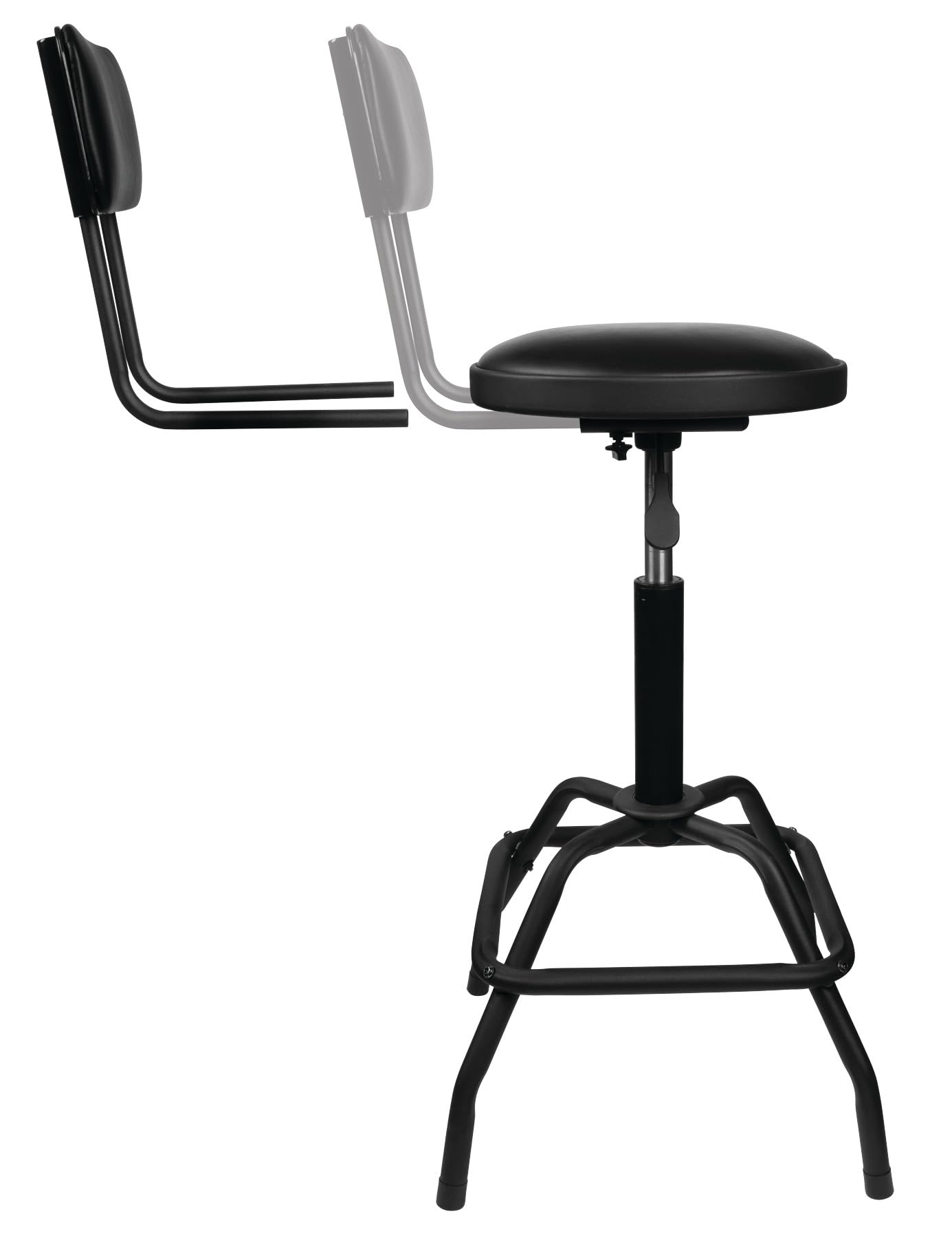 Foto 5 | Taburete Neumático Performance Tool W85016 Con Respaldo Extraíble - Venta Internacional.