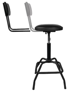Foto 5 | Taburete Neumático Performance Tool W85016 Con Respaldo Extraíble - Venta Internacional.