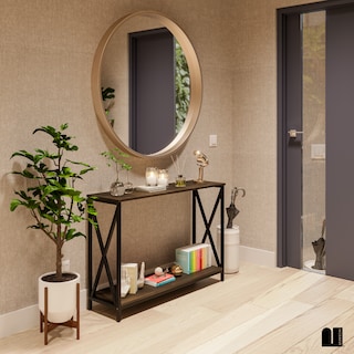 Foto 7 | Credenza Mubson Galeon color Marrón con Doble Repisa