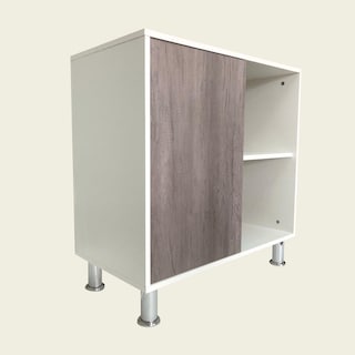 Foto 3 | Bufetera Genérica BU-02 color Blanco de una Puerta