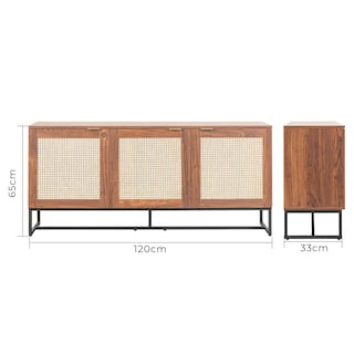 Foto 6 | Credenza Mundo In Akumal Nogal