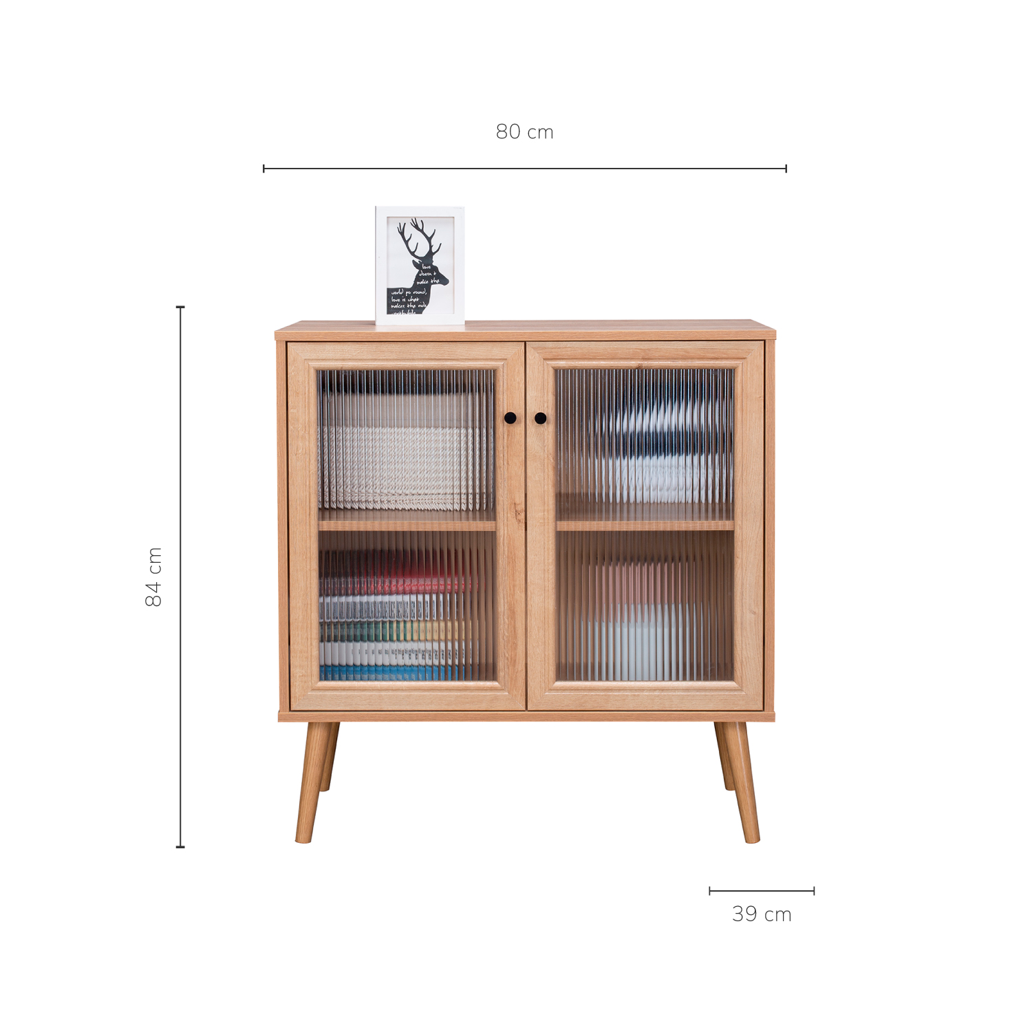 Foto 4 pulgar | Bufetera Credenza Top Living Bruges Marrón