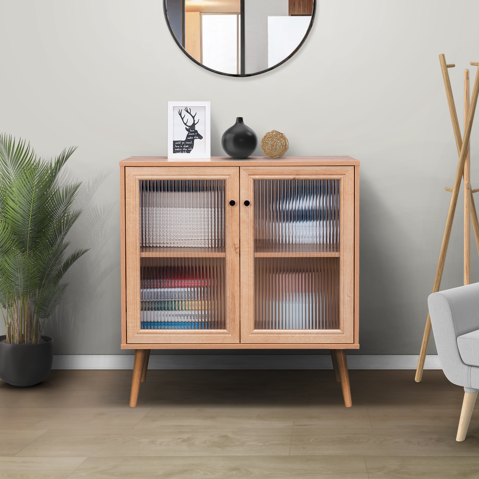 Foto 7 | Bufetera Credenza Top Living Bruges Marrón