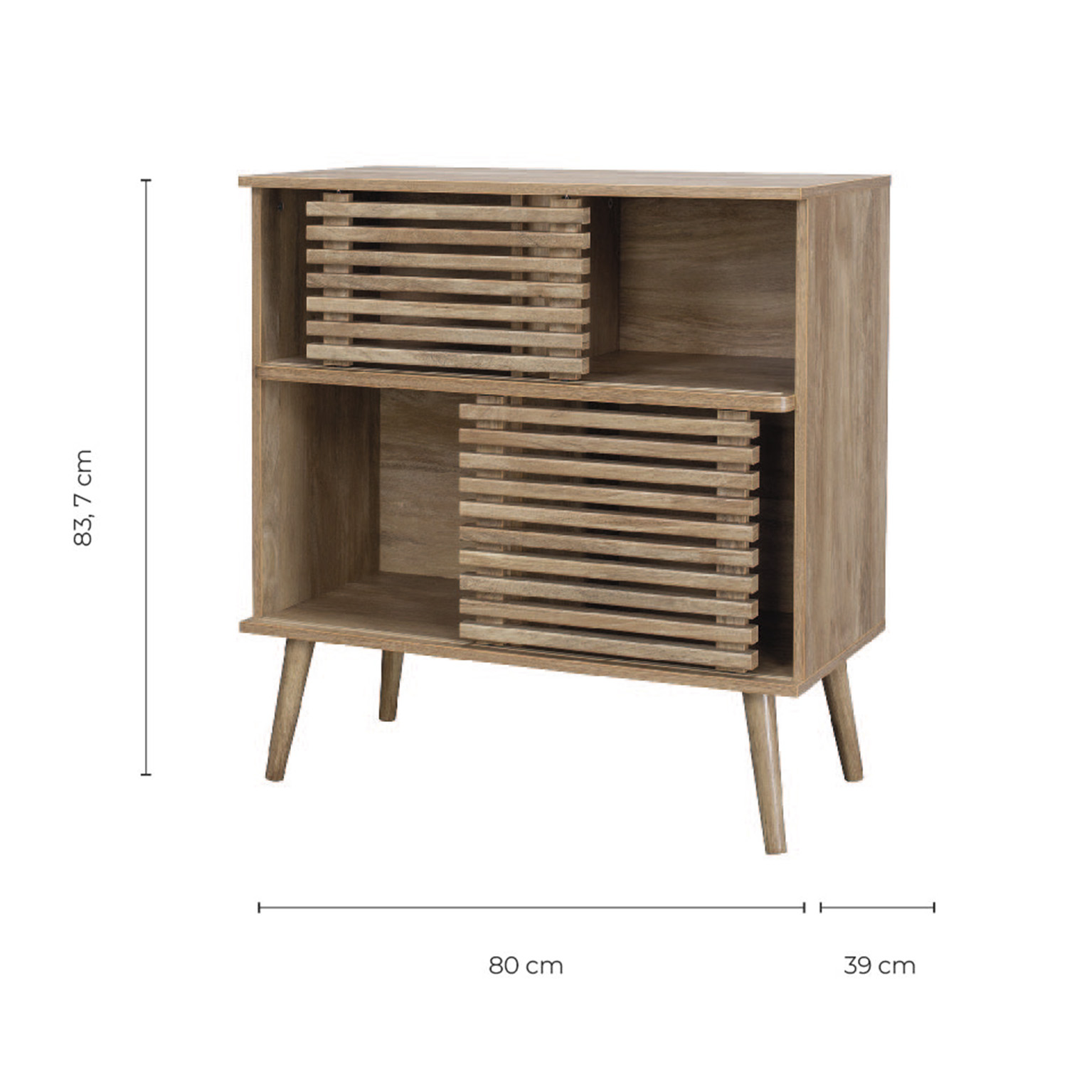 Foto 3 | Bufetera Credenza Top Living Detroit Marrón