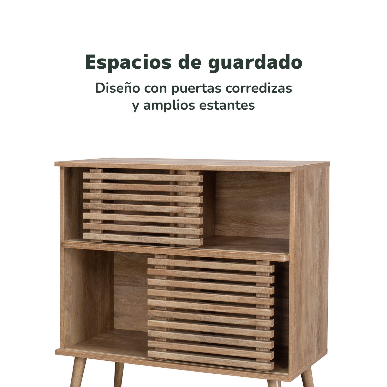 Foto 8 pulgar | Bufetera Credenza Top Living Detroit Marrón