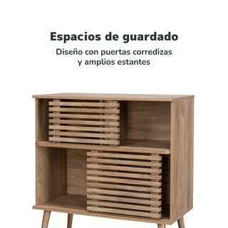 Foto 7 | Bufetera Credenza Top Living Detroit Marrón
