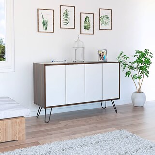 Foto 2 | Bife Vassel color Blanco con 4 Puertas