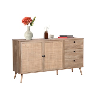 Foto 1 | Bufetera Credenza Top Living Chennai Con Ratán Beige