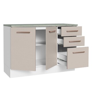 Foto 5 | Gabinete Bajo Bufetera Madesa Agata 120cm Con Encimera Bc 02