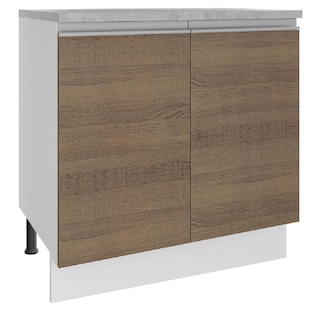 Foto 1 | Gabinete Bajo Bufetera Madesa Glamy 80cm Con Encimera Bm