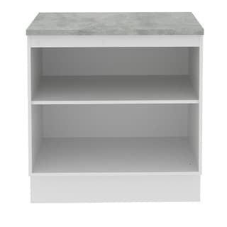 Foto 6 | Gabinete Bajo Bufetera Madesa Glamy 80cm Con Encimera Bm