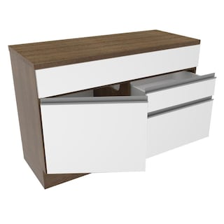 Foto 5 | Gabinete Bajo Bufetera Madesa Glamy 120cm Con Encimera Mb 01