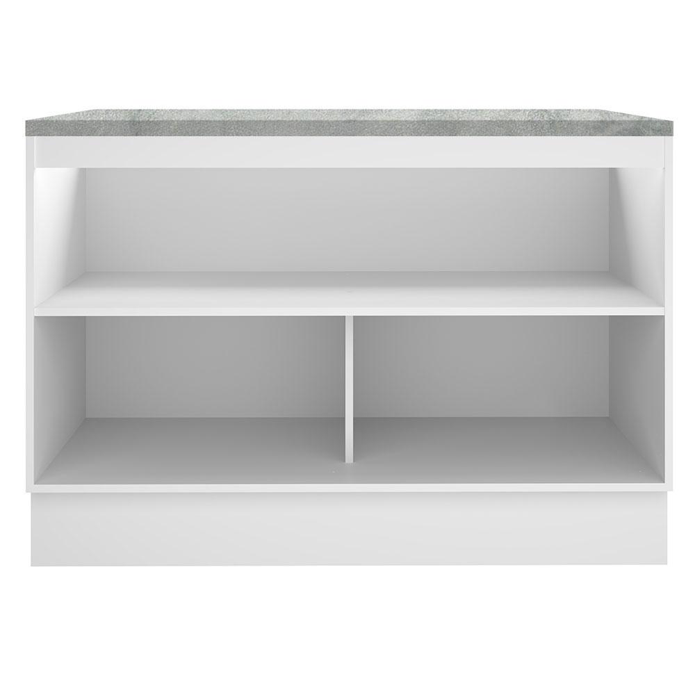 Foto 7 pulgar | Gabinete Bajo Bufetera Madesa Glamy 120cm Con Encimera Bm