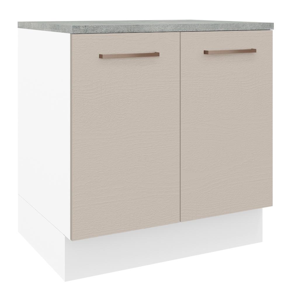 Foto 2 pulgar | Gabinete Bajo Bufetera Madesa Agata 80cm Con Encimera Bc 05