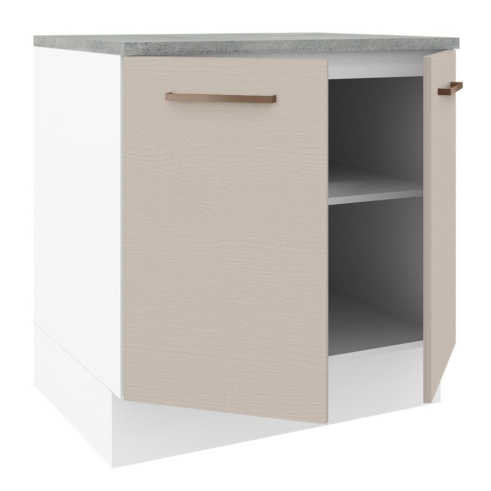 Foto 5 pulgar | Gabinete Bajo Bufetera Madesa Agata 80cm Con Encimera Bc 05