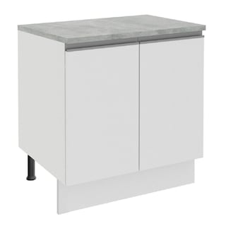 Foto 1 | Gabinete Bajo Bufetera Madesa Glamy 80cm Con Encimera Bb