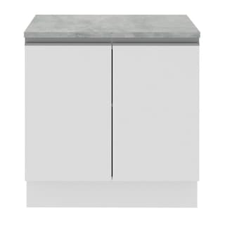 Foto 2 | Gabinete Bajo Bufetera Madesa Glamy 80cm Con Encimera Bb