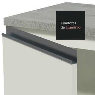 Foto 7 | Gabinete Bajo Bufetera Madesa Glamy 80cm Con Encimera Bb