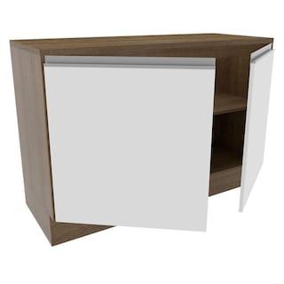 Foto 5 | Gabinete Bajo Bufetera Madesa Glamy 120cm Con Encimera Mb