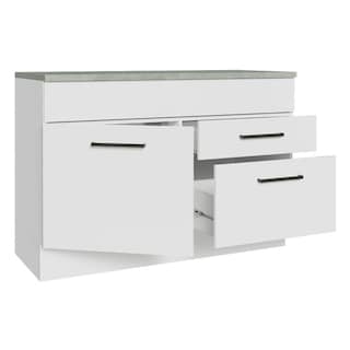 Foto 5 | Gabinete Bajo Bufetera Madesa Agata 120cm Con Encimera Bb 01