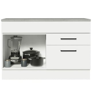 Foto 7 | Gabinete Bajo Bufetera Madesa Agata 120cm Con Encimera Bb 01