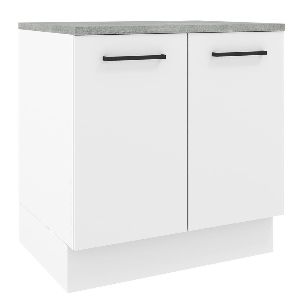 Foto 2 pulgar | Gabinete Bajo Bufetera Madesa Agata 80cm Con Encimera Bb